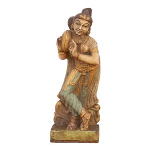 Southern Indian Stone Celestial Figure