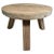 Elm Wood Round Tri Leg Side Table For Sale - Image 11 of 11