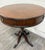 Late 20th Century Vintage Imperial Furniture All Mahogany Drum Table End Table Lamp Table For Sale - Image 5 of 13