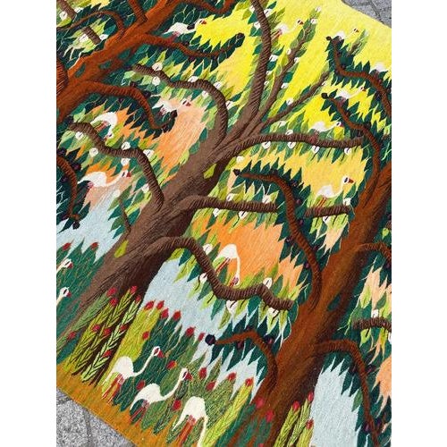 Vintage Egyptian Tapestry, 1950s For Sale - Image 13 of 18