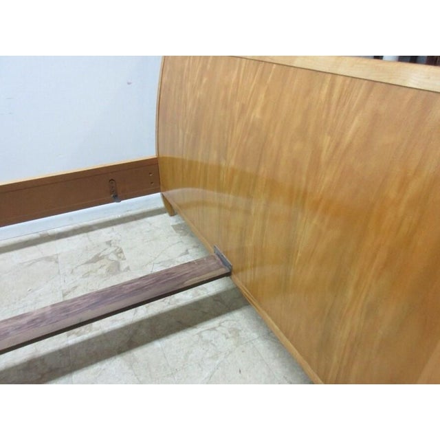 Vintage Baker Furniture Charles Pfister Primavera Queen Size Headboard Bed For Sale In Philadelphia - Image 6 of 7