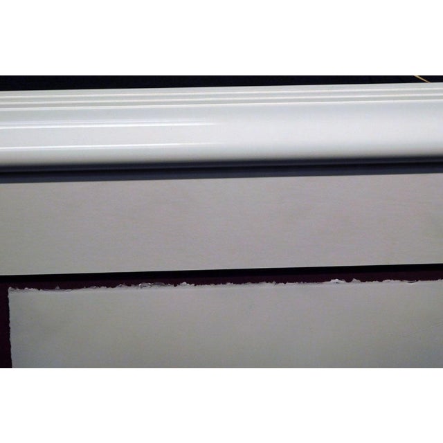 Mark Dickson Hand Signed Abstract Original Monoprint Art on Paper, Framed For Sale - Image 4 of 5