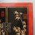 Vintage Chinese Red & Black Lacquered 2 Door Cabinet For Sale - Image 4 of 8