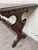 Vintage Tudor or Spanish Revival Style Sofa Table Console Table Hall Table For Sale - Image 13 of 14