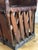 Mexican Equipale Folk Art Chair With Hand-Painted Scene 1930s For Sale - Image 10 of 11