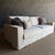 100% Hemp Slip Covered Sofa With Down Cushions For Sale - Image 10 of 13