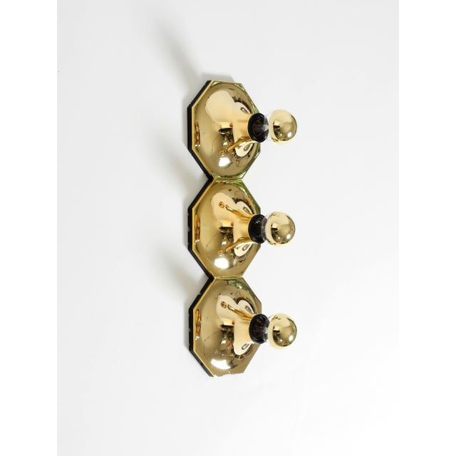 Mid-Century Modern Vintage Wall Lamps by Motoko Ishii for Staff Leuchten, 1970s, Set of 3 For Sale - Image 3 of 16