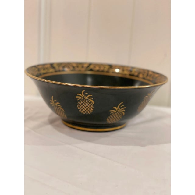 Late 20th Century Late 20th Century Pineapple Bowl Andrea by Sadek Large For Sale - Image 5 of 11