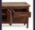 Late 20th Century Long Mid Century Modern Walnut Credenza Sideboard Console. 74 Inches. For Sale - Image 5 of 5