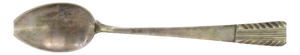 Rice and Serving Spoon with Reliefs and Handle Grooves