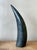 Vintage Boho Polished Stone Tusk For Sale - Image 9 of 9