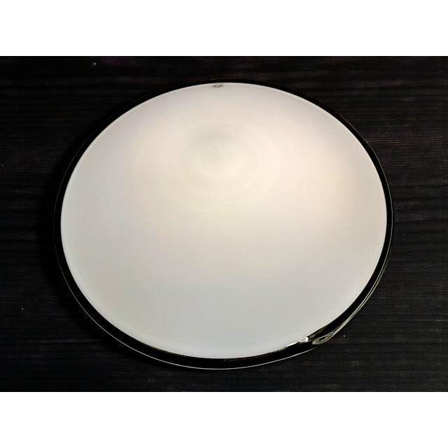 UFO Ceiling Lamp in Murano Glass from Leucos, 1970s For Sale - Image 10 of 11