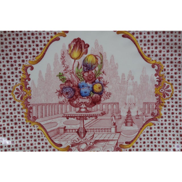 1920s Victorian Copeland Spode Polychrome Transferware Dinner Service for 8 - 72 pcs For Sale - Image 6 of 18