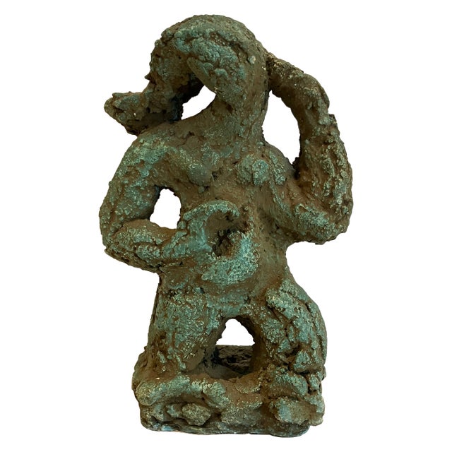 Harold Ambellan, Mid 20th Century Vintage Brutalist Sculpture For Sale