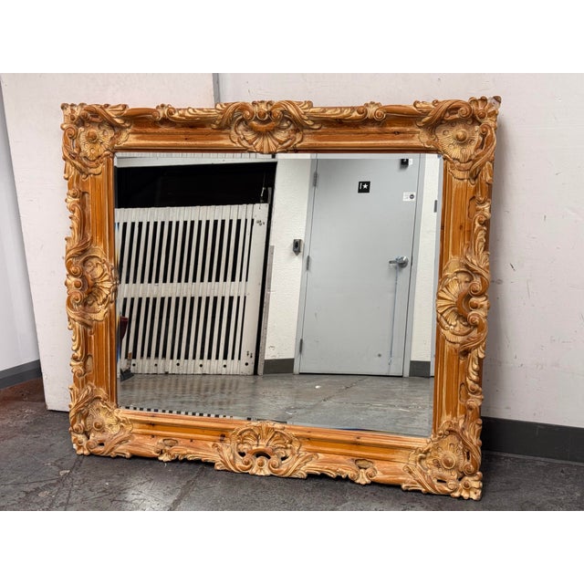 Neoclassical Empire Style Wall Mirror For Sale - Image 9 of 11