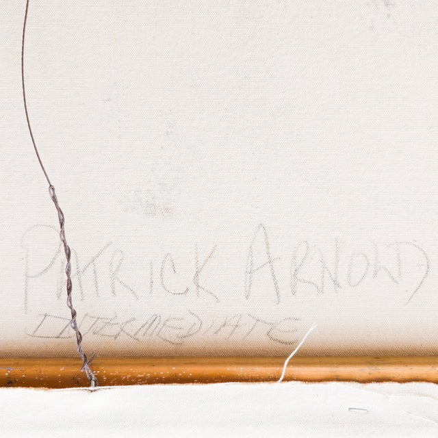 Paint Resting Nude on Blue and Red - Patrick Ross Arnold, C. 1980s For Sale - Image 7 of 11