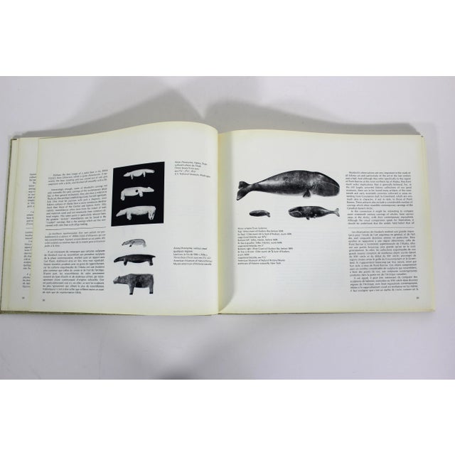 1965 Eskimo Sculpture Esquimaude Book Hardcover Hard Cover Linen Gold Bronze For Sale - Image 4 of 12
