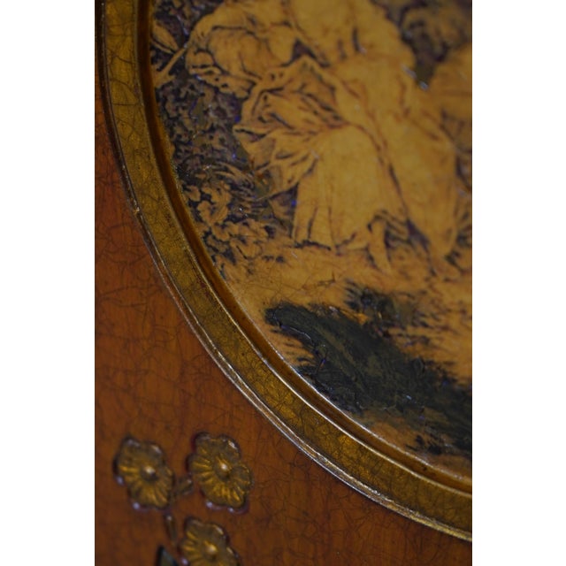 Wood Theodore Alexander Neoclassical Folding Screen For Sale - Image 7 of 11
