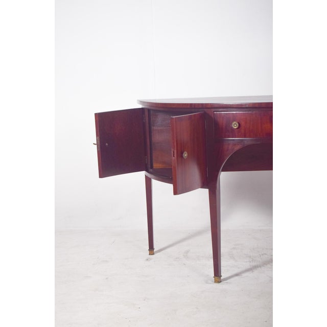 Wood Antique English Empire Sideboard For Sale - Image 7 of 14