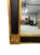 1940s Vintage Black & Gold Regency or Empire Style Beveled Mirror For Sale - Image 5 of 10