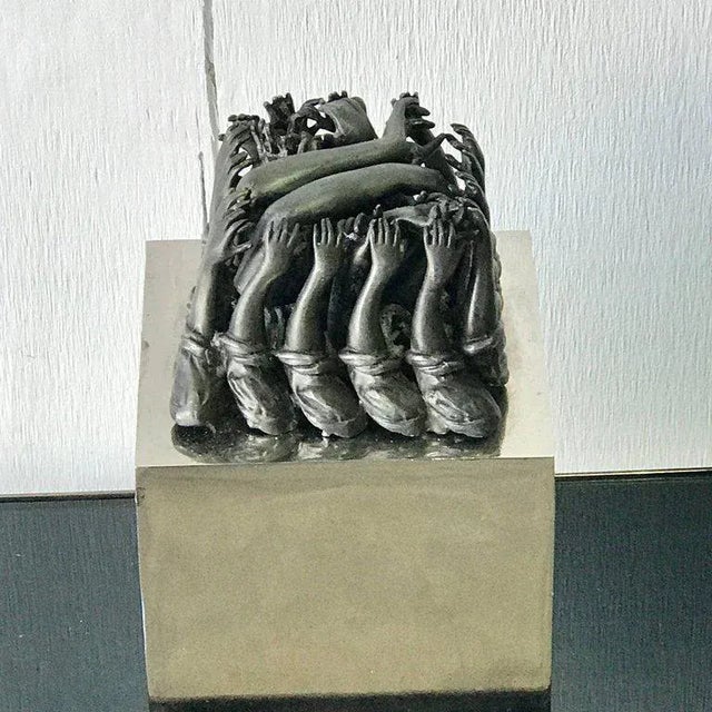 Mid-Century Modern 1970s Kenneth Treister Miami Holocaust Memorial Maquette For Sale - Image 3 of 11