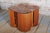 Cylinder diameter: 37cm (14,56in) This specific extendable serving table, originating from the 1960s, represents an...