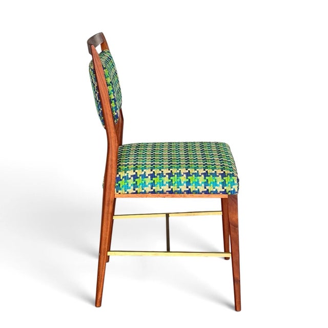 Wood Walnut “Irwin Collection” Dining Chairs by Paul McCobb for Calvin, Circa 1955 - Set of 6 For Sale - Image 7 of 14