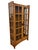 Gustav Stickley Mission Oak Arts and Crafts Illuminated Book Case Display Cabinet Superior quality display cabinet with...
