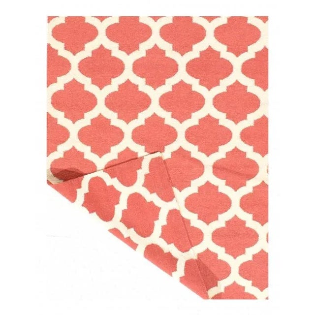 Contemporary 2020s Rust Modern Hand Knotted Rug For Sale - Image 3 of 4