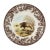 English Spode Woodland American Wildlife Salad Plate 8", Bison For Sale - Image 3 of 3