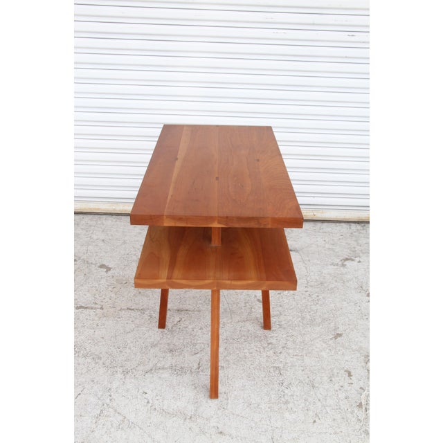 Mid-Century Modern Late 20th Century Rectangular Occasional Table By Richard Meier For Sale - Image 3 of 7