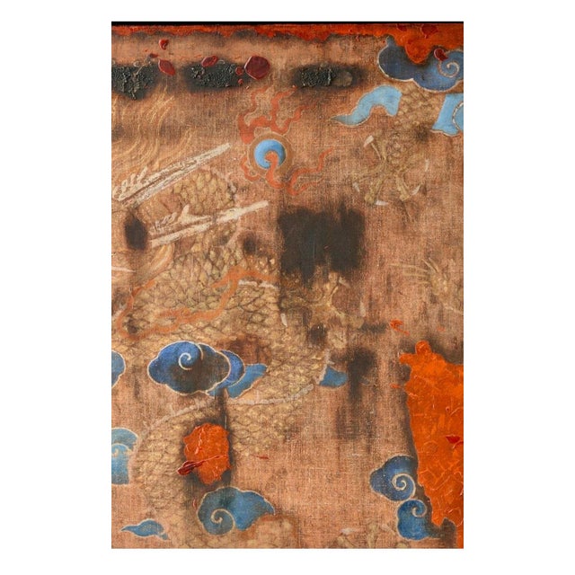 Wang Tao, Large Chinese Contemporary Abstract Art Mixed Media Collage Painting Wang Tao, 2007 For Sale - Image 10 of 18