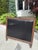 Antique Neoclassical Carved Wood & Black Leather Full-Size Headboard, Fluted Posts & Pinecone Finials For Sale - Image 11 of 12