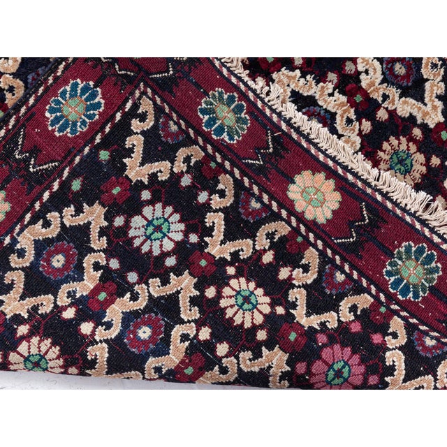 This exquisite antique Indian Amritsar rug, dating back to the late 19th or early 20th century, exemplifies the refined...