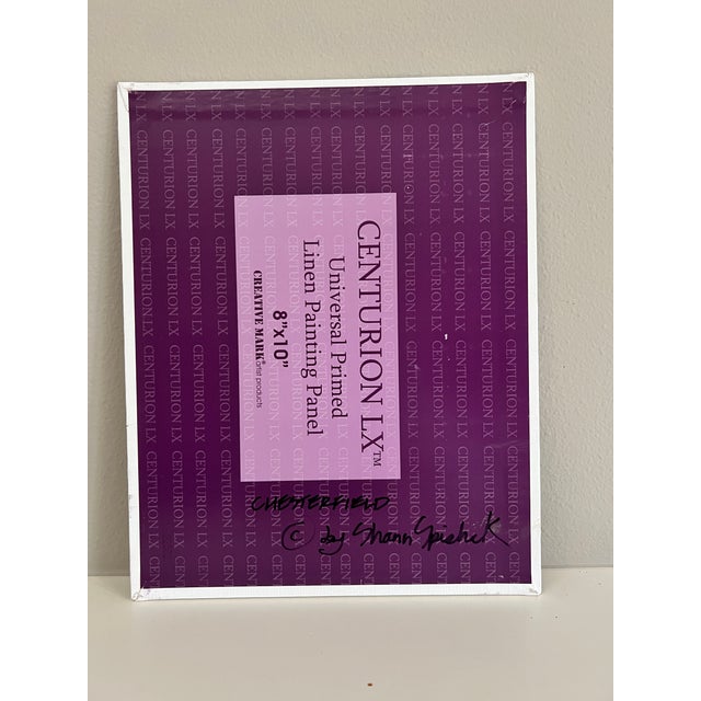 2020s Original Artwork Painting of Interior Scene "Chesterfield" by Shann Spishak For Sale - Image 5 of 7