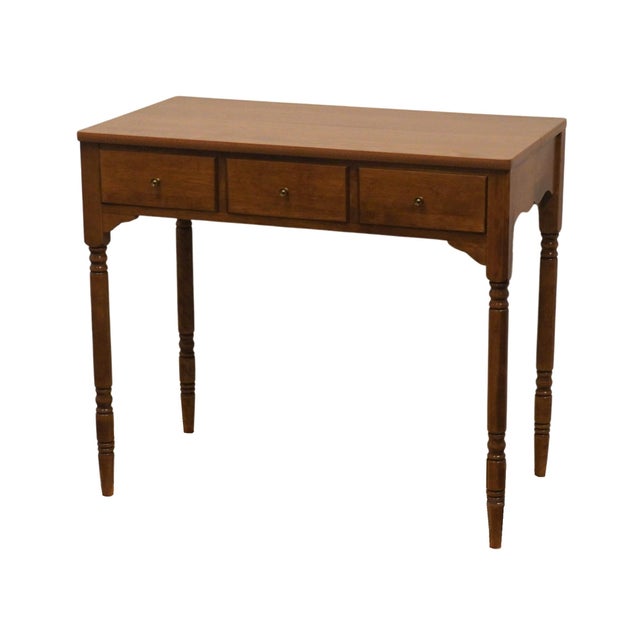 ETHAN ALLEN Heirloom Maple Nutmeg Custom Room Plan 34" Console Extension Table Has the Formica top / No leaves 30" High...