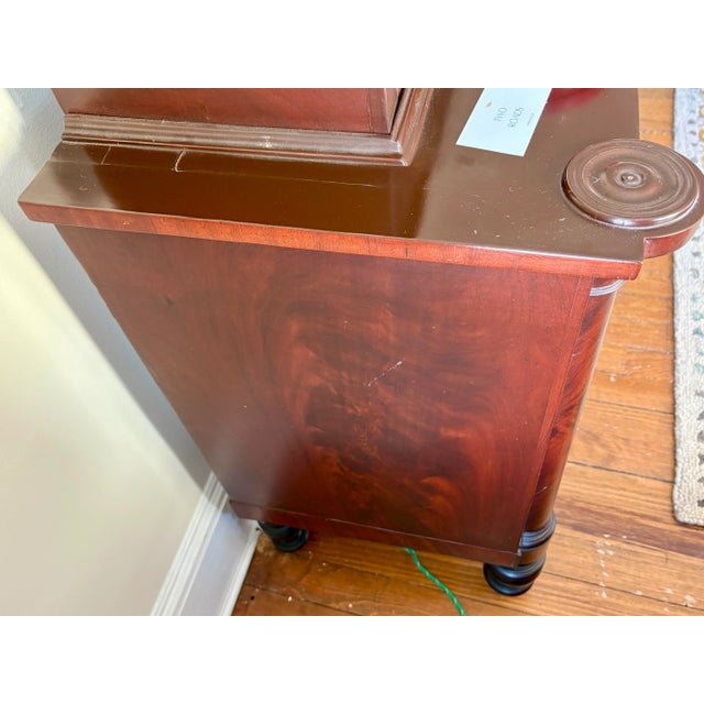 Antique American Empire Mahogany Chest For Sale In New York - Image 6 of 7