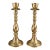 Vintage 13" Solid Brass Candlesticks – Pair | Tall Twisted Brass Taper Candle Holders | English Country | Traditional Decor For Sale