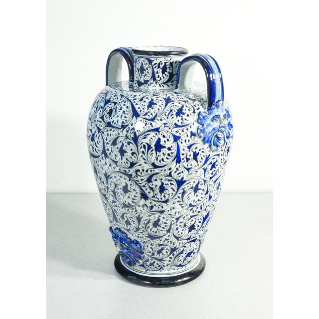 Ceramic Vase from Molaroni Pesaro, 1920s For Sale - Image 6 of 12