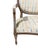 19th Century French Louis XVI Walnut Settee /Canape For Sale - Image 4 of 9
