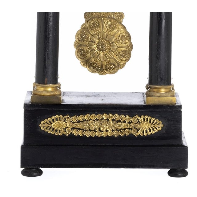 Napoleon III Portico Clock, 19th Century For Sale - Image 6 of 8