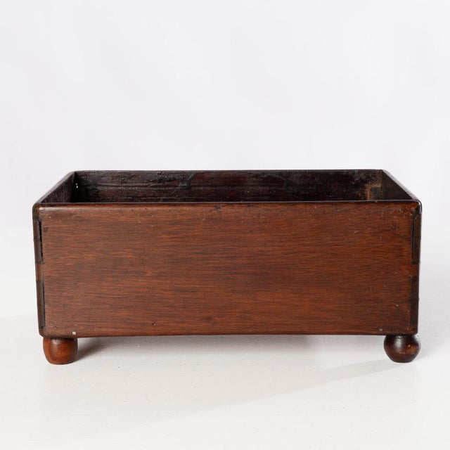 19th Century Mahogany Pin Cushion Sewing Box For Sale - Image 10 of 11
