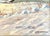 Signed Rare Original Edward Tomasiewicz Winter Scene Painting For Sale - Image 4 of 6