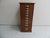 Brown Vintage Oak Shop Display Cabinet with Drawers, 1930s For Sale - Image 8 of 14