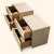 Bring timeless design into your home with this pair of Postmodern nightstands in a creamy beige lacquer finish. Design...