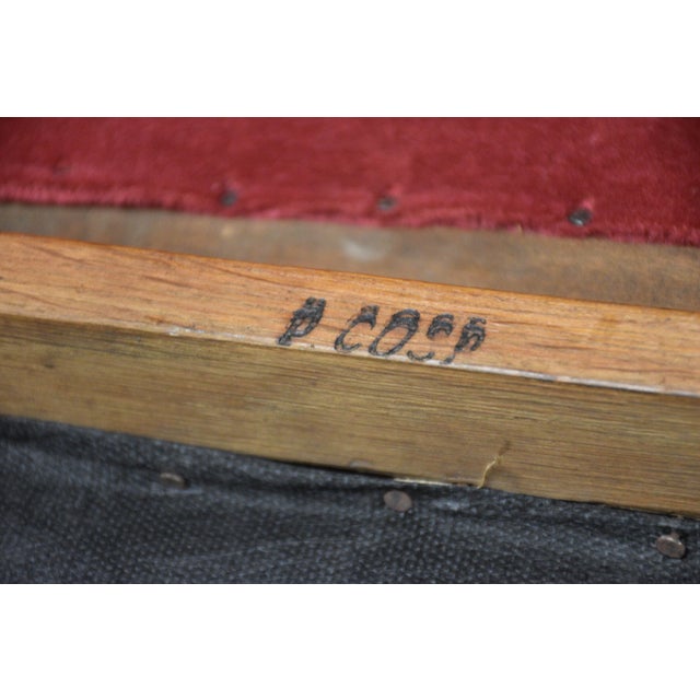 1960s Pere Cosp Oak and Mohair Dining Chairs - Set of 8 For Sale - Image 12 of 12