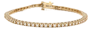 2ctw Diamond Tennis Bracelet, 18k Yellow Gold, 7.13 Inches