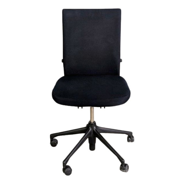 Black Executive Swivel T-Chair from Vitra For Sale