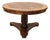 Antique Round Table in Walnut, 1800s For Sale