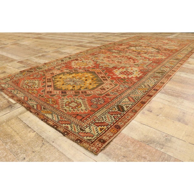 Late 20th Century Vintage Turkish Oushak Rug - 04'09 X 10'02 For Sale In Dallas - Image 6 of 8